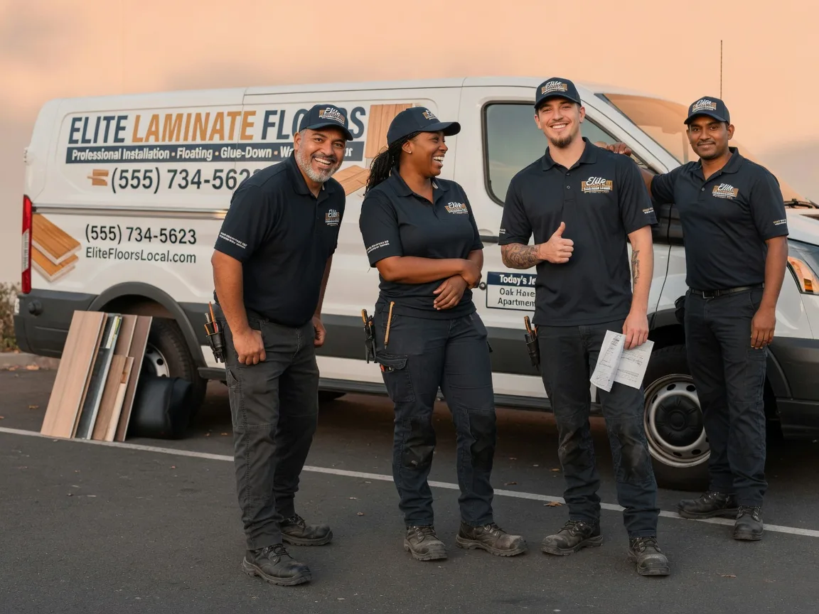 Laminate flooring installation company in Trafalgar, IN